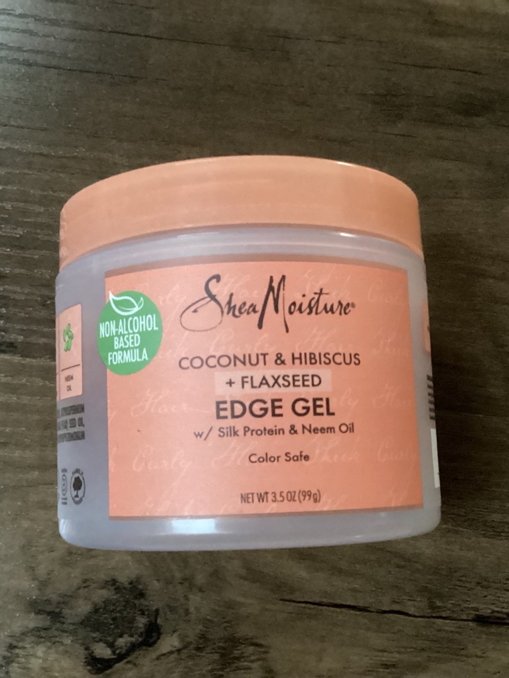 Shea Moisture Coconut & Hibiscus + Flaxseed Edge Gel 3.5 oz New